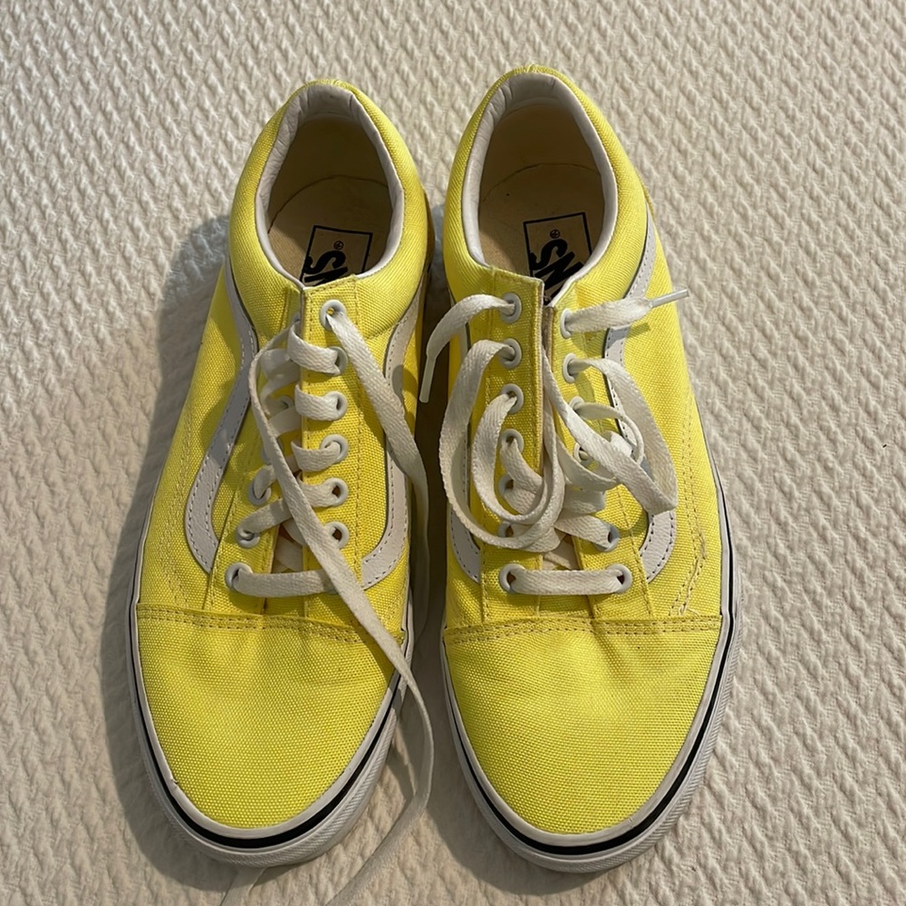 Neon Yellow VANS